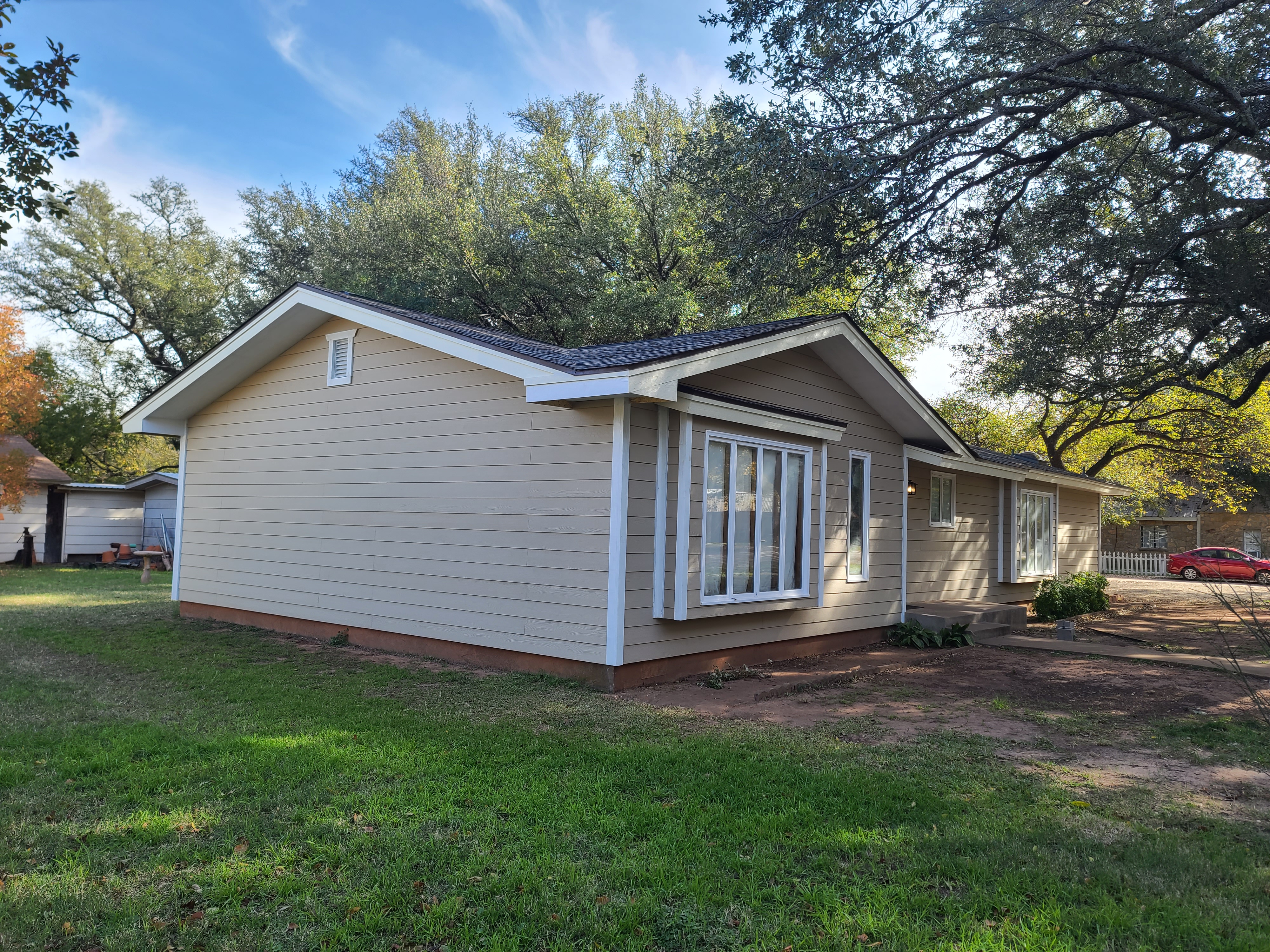 Exterior Abilene TX house painting